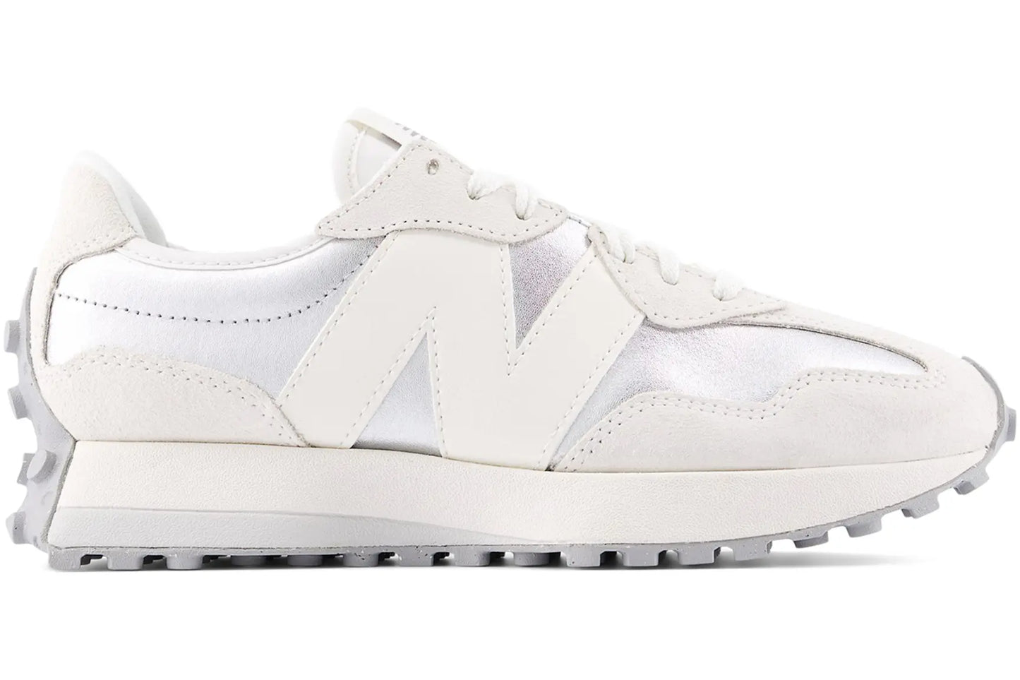 New Balance 327 Silver Metallic Sea Salt (Women's)